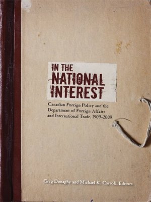 cover image of In the National Interest